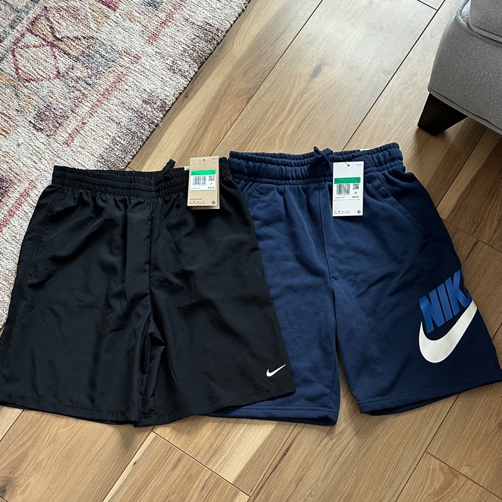 YOUTH NIKE SHORTS: 2 PAIRS FOR $20